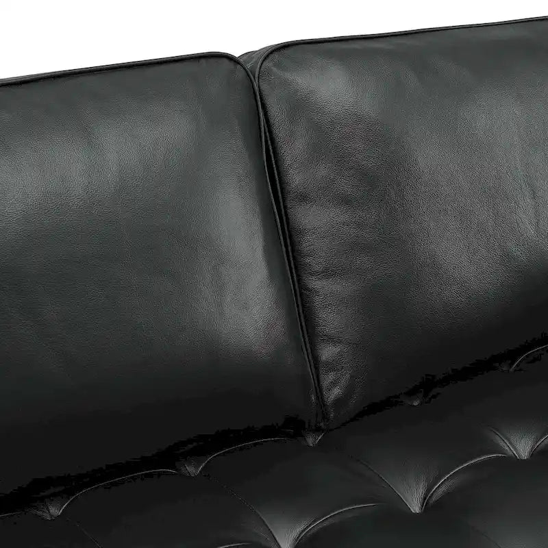 Valour 98  Leather Sectional Sofa