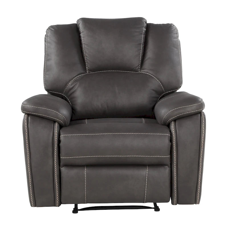 Steve Silver Kameryn Faux Leather Manual Recliner
