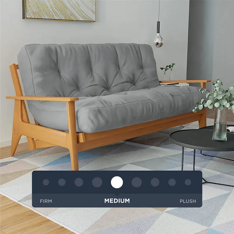 Loosh Home 8  Gel Memory Foam Full Size Futon Mattress