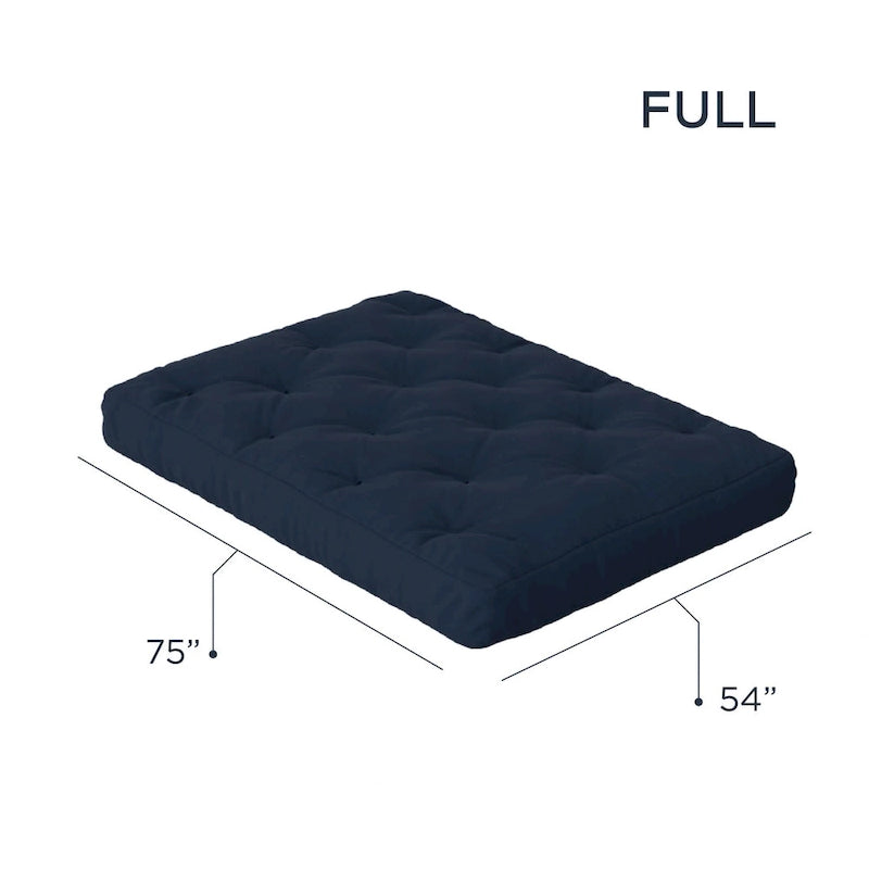 Loosh Home 8  Gel Memory Foam Full Size Futon Mattress