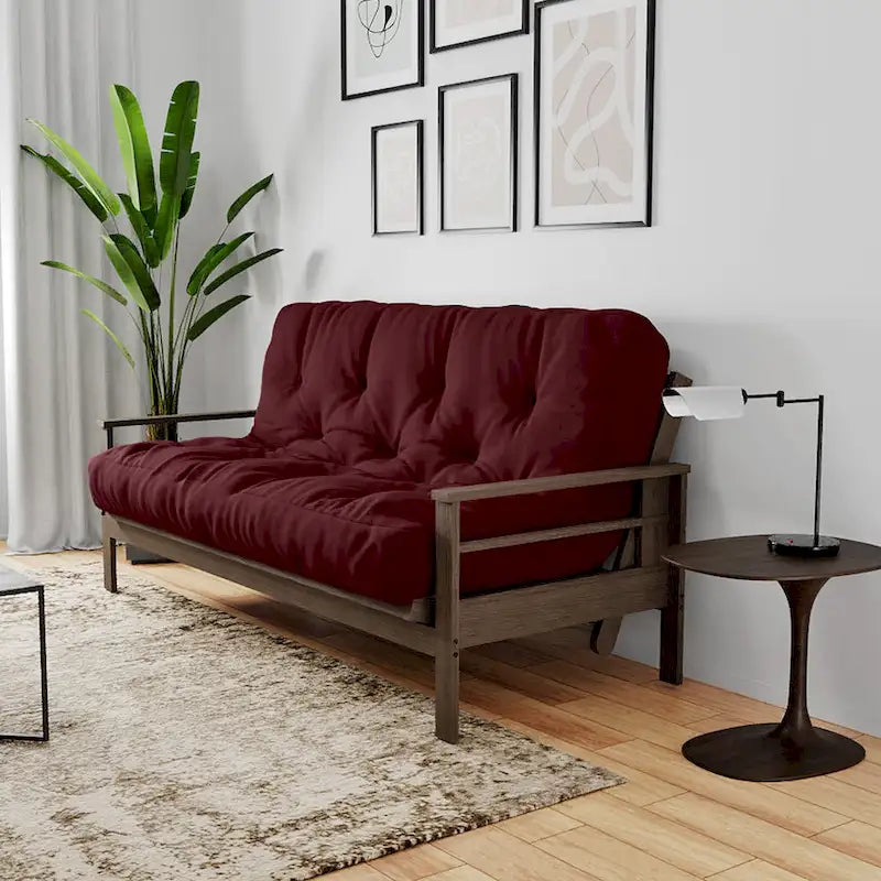 Loosh Home 8  Gel Memory Foam Full Size Futon Mattress