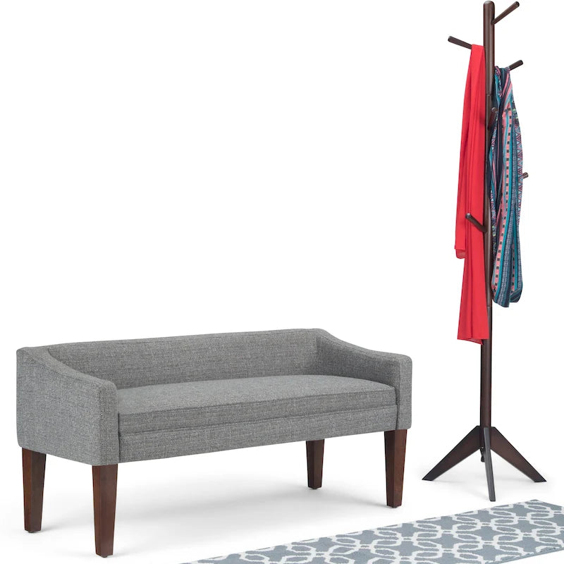 WYNDENHALL Layla 50 inch Wide Contemporary Upholstered Bench - 50 x 22 x 23.8