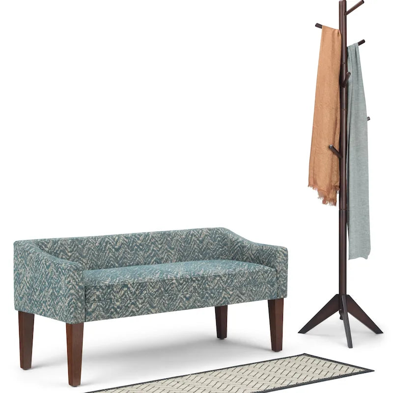 WYNDENHALL Layla 50 inch Wide Contemporary Upholstered Bench - 50 x 22 x 23.8