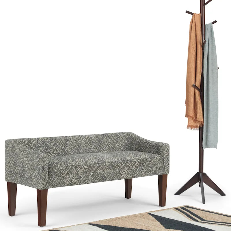 WYNDENHALL Layla 50 inch Wide Contemporary Upholstered Bench - 50 x 22 x 23.8