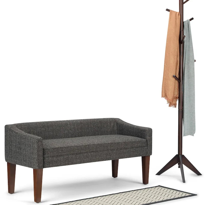 WYNDENHALL Layla 50 inch Wide Contemporary Upholstered Bench - 50 x 22 x 23.8