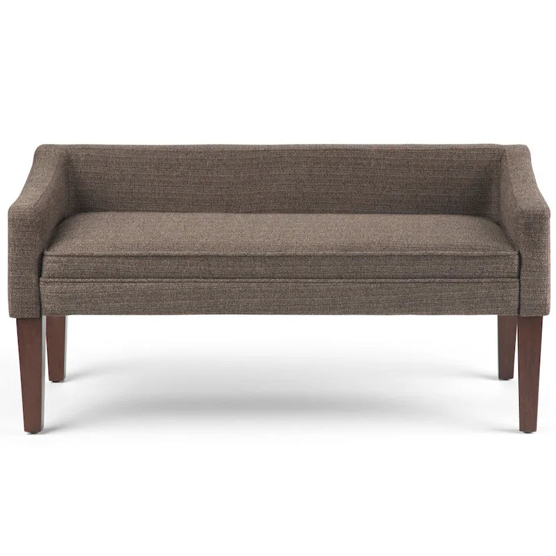 WYNDENHALL Layla 50 inch Wide Contemporary Upholstered Bench - 50 x 22 x 23.8