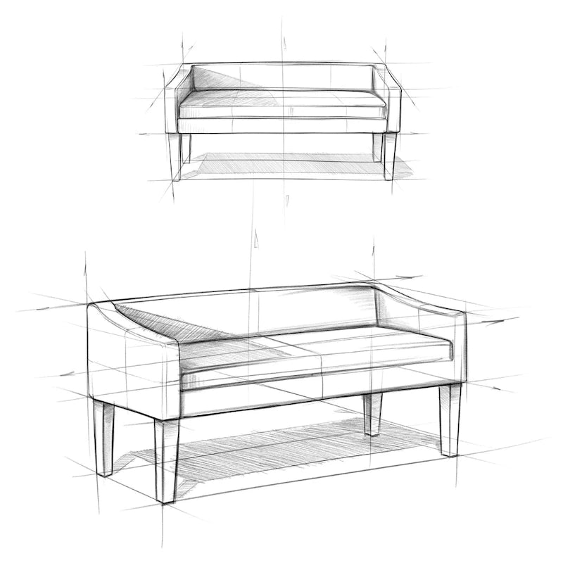WYNDENHALL Layla 50 inch Wide Contemporary Upholstered Bench - 50 x 22 x 23.8