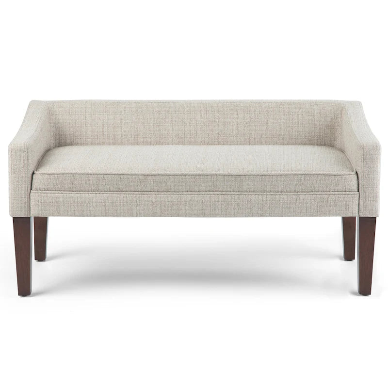 WYNDENHALL Layla 50 inch Wide Contemporary Upholstered Bench - 50 x 22 x 23.8
