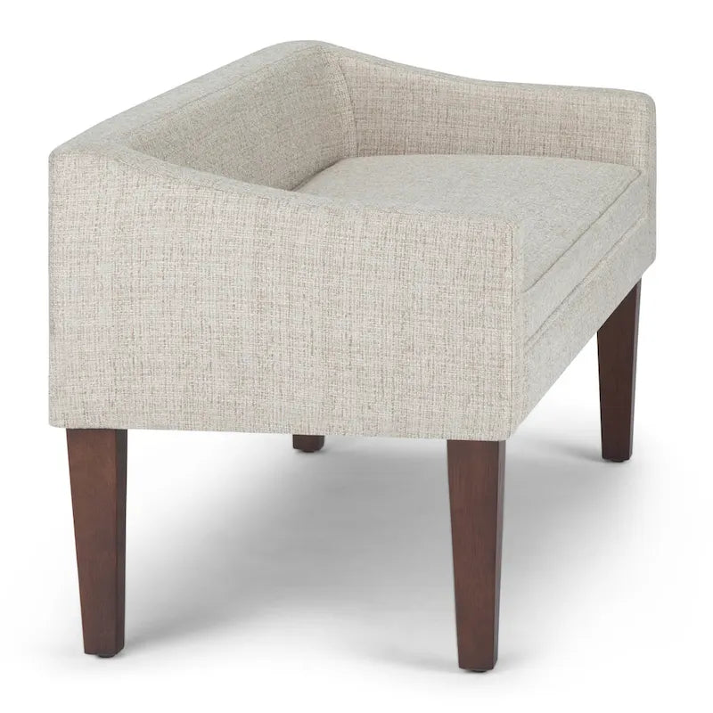 WYNDENHALL Layla 50 inch Wide Contemporary Upholstered Bench - 50 x 22 x 23.8