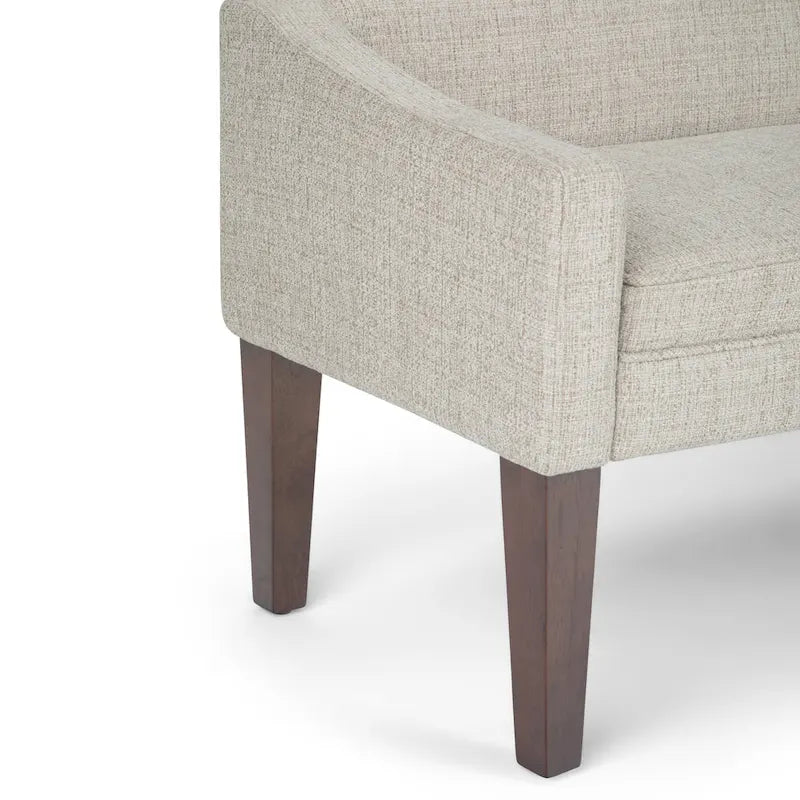 WYNDENHALL Layla 50 inch Wide Contemporary Upholstered Bench - 50 x 22 x 23.8