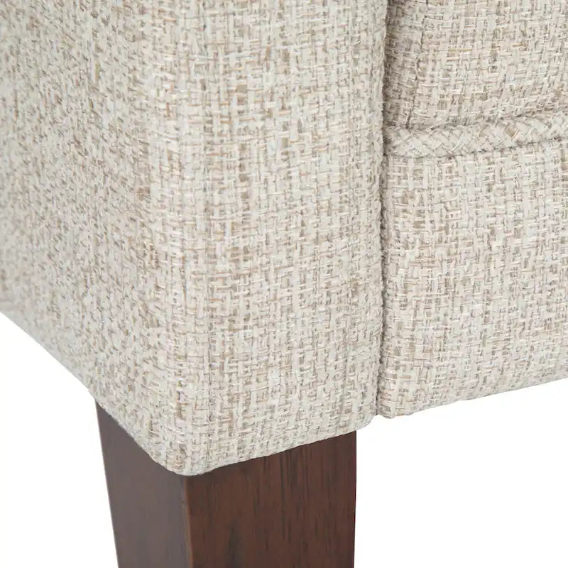 WYNDENHALL Layla 50 inch Wide Contemporary Upholstered Bench - 50 x 22 x 23.8