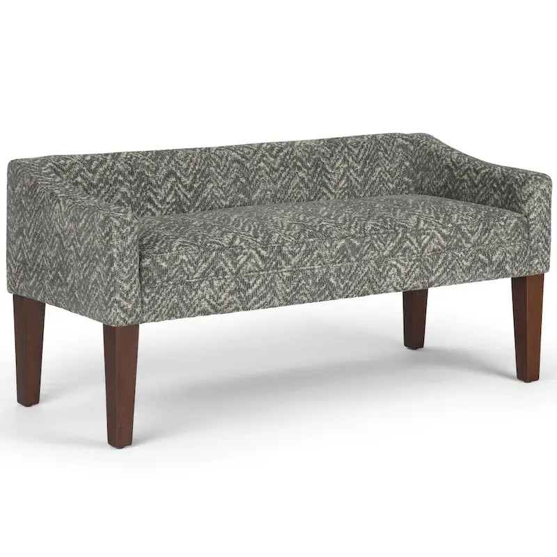 WYNDENHALL Layla 50 inch Wide Contemporary Upholstered Bench - 50 x 22 x 23.8