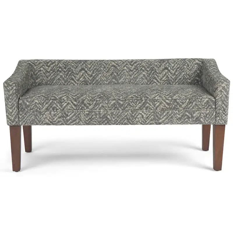 WYNDENHALL Layla 50 inch Wide Contemporary Upholstered Bench - 50 x 22 x 23.8