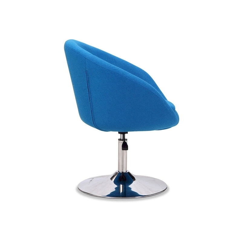 Carson Carrington Folde Barrel Adjustable Swivel Leisure Chair