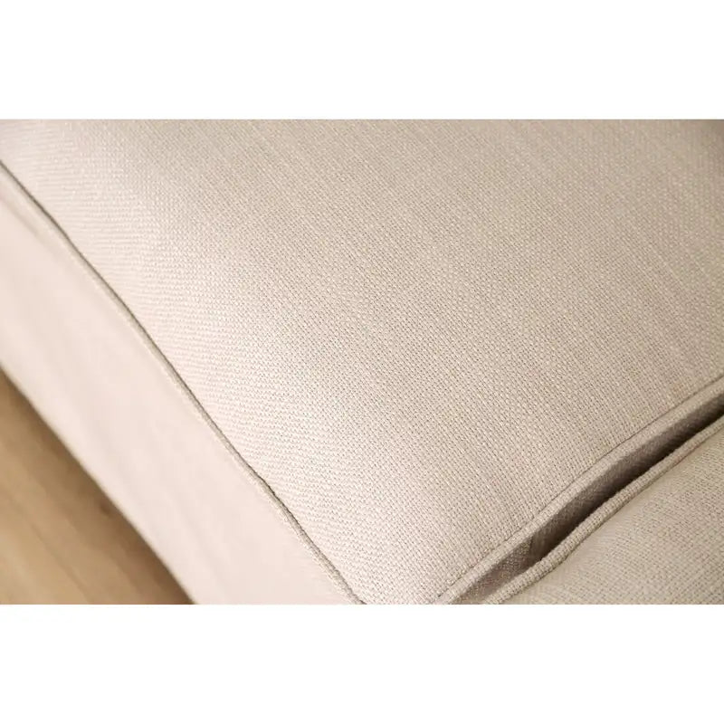 Gami Transitional Linen Fabric Skirted Sectional by Furniture of America