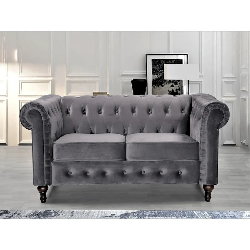 Smith Classic Chesterfield Loveseat