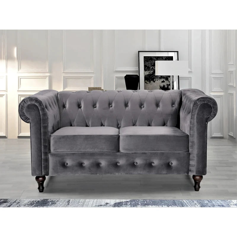Smith Classic Chesterfield Loveseat