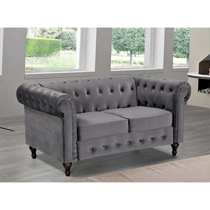 Smith Classic Chesterfield Loveseat