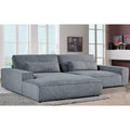 US Pride Furniture 105.52 W Oversized Wood Frame Luxe Sectional Sofa