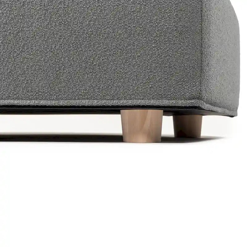 Jaxx Alvy Indoor Lounger / Daybed - Luxurious Lounger with Maple Feet, Boucle