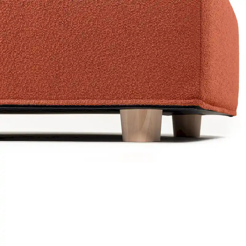 Jaxx Alvy Indoor Lounger / Daybed - Luxurious Lounger with Maple Feet, Boucle