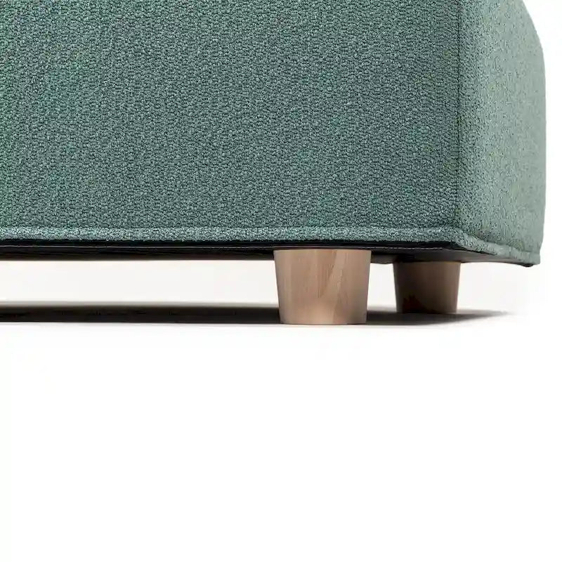 Jaxx Alvy Indoor Lounger / Daybed - Luxurious Lounger with Maple Feet, Boucle