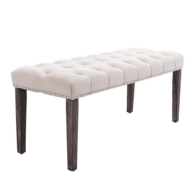 Velvet Dining Bench Bedroom Bench