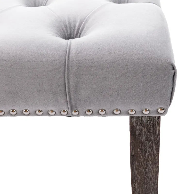 Velvet Dining Bench Bedroom Bench