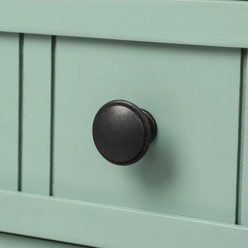 Console Table with Two Drawers and Bottom Shelf