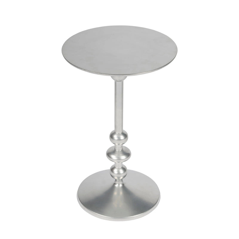 Zora Iron Pedestal Side Table