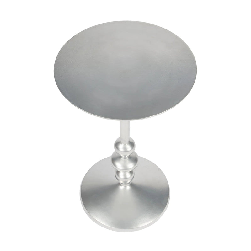 Zora Iron Pedestal Side Table