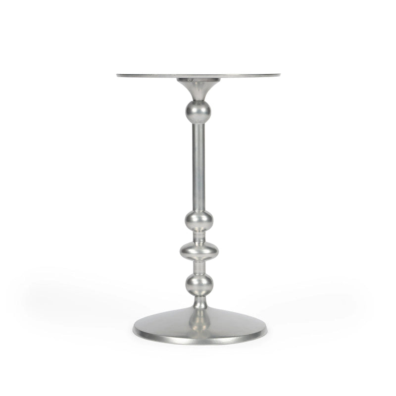 Zora Iron Pedestal Side Table