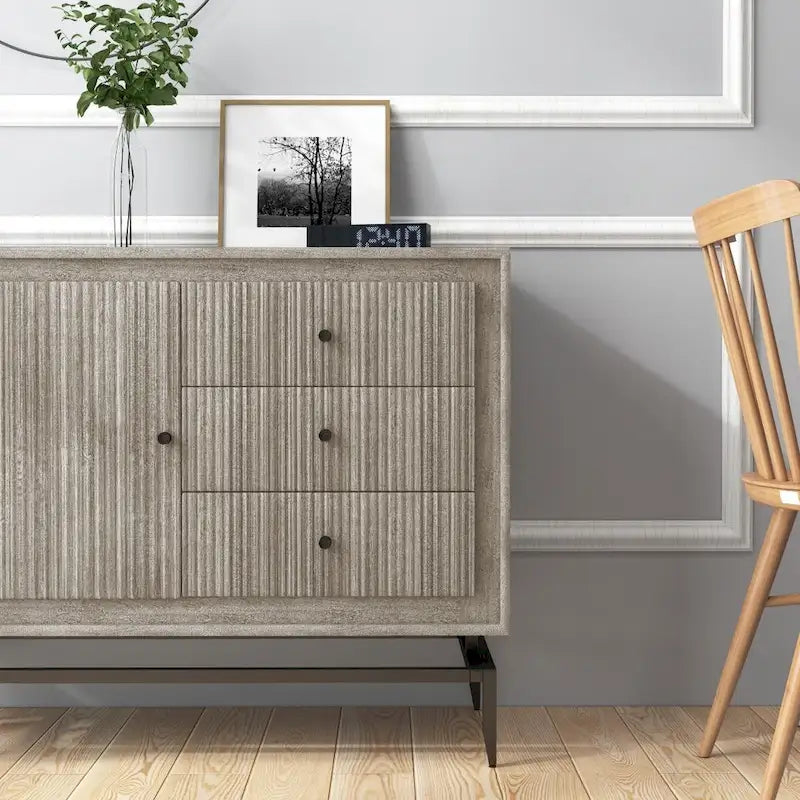 Camilo 3 Drawer Wood Accent Cabinet - 39.5 x 16 x 31