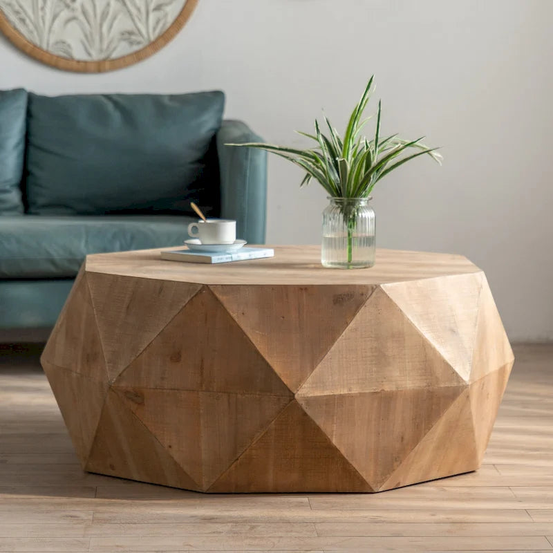 Retro Fashion Style Coffee Table,Suitable for Living Room,Office,and Dining Room