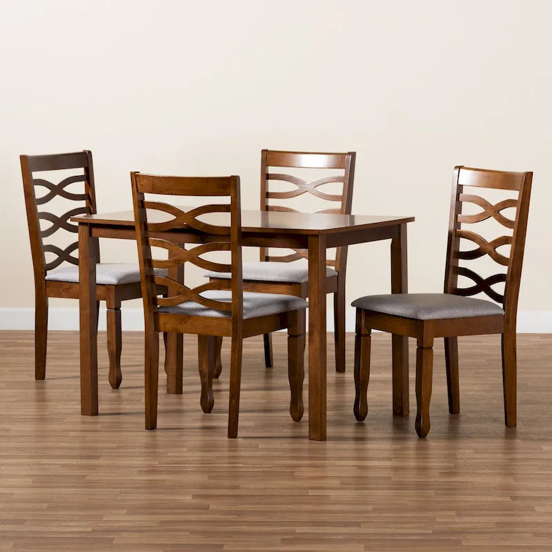 Lanier Modern and Contemporary 5-Piece Dining Set