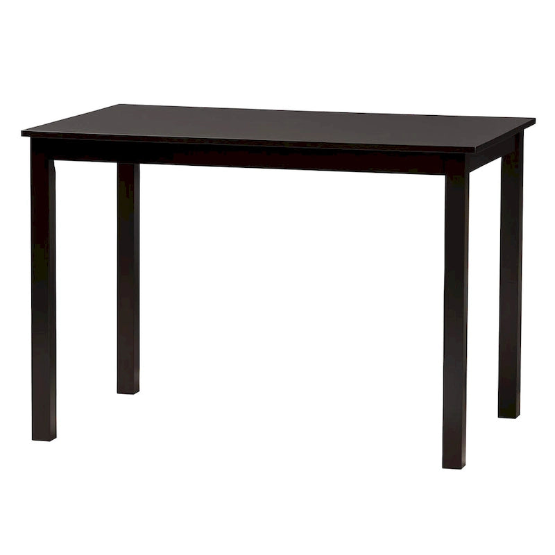 Florencia Modern styled Fabric Upholstered and Brown Finished Wood Dining Set