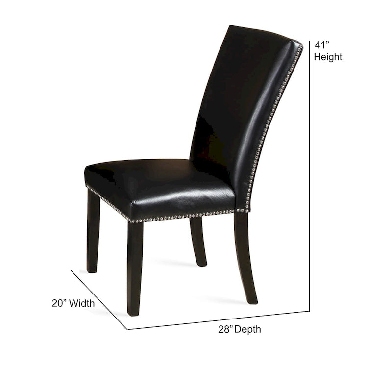 Steve Silver Fenton White Marble Dining Set