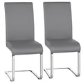 Yaheetech 2pcs Dining Chairs High Back Padded Chairs for Home
