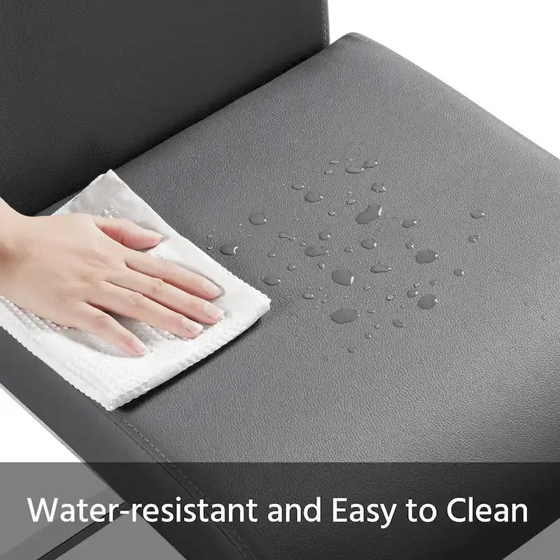 Yaheetech 2pcs Dining Chairs High Back Padded Chairs for Home