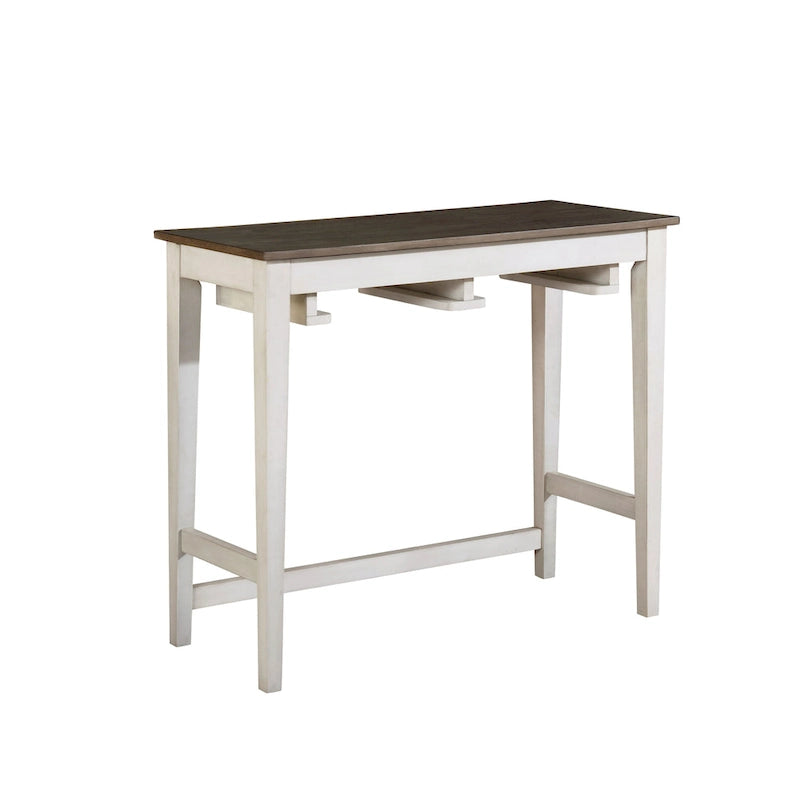 Flaros Transitional Solid Wood 3-Piece Bar Table Set by Furniture of America