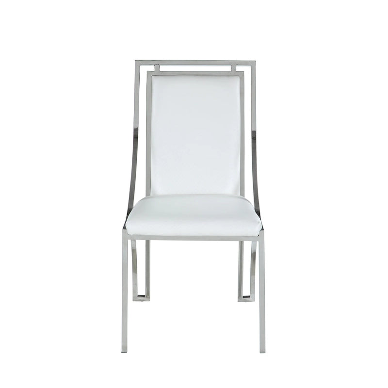 Somette Contemporary Open Frame Side Chair, Set of 2