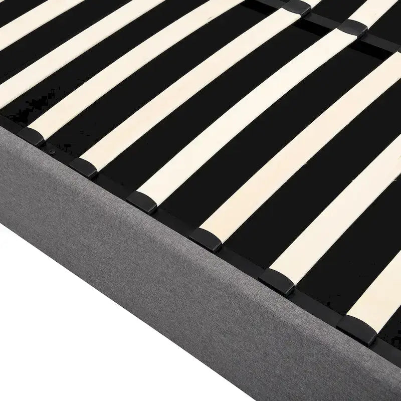 Mordern Upholstered Platform bed with a Hydraulic Storage System
