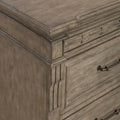 Town & Country Dusty Taupe Bedside Chest with Charging Station