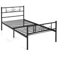 Twin/Queen/Full Metal Platform Bed Frame with Headboard and Footboard