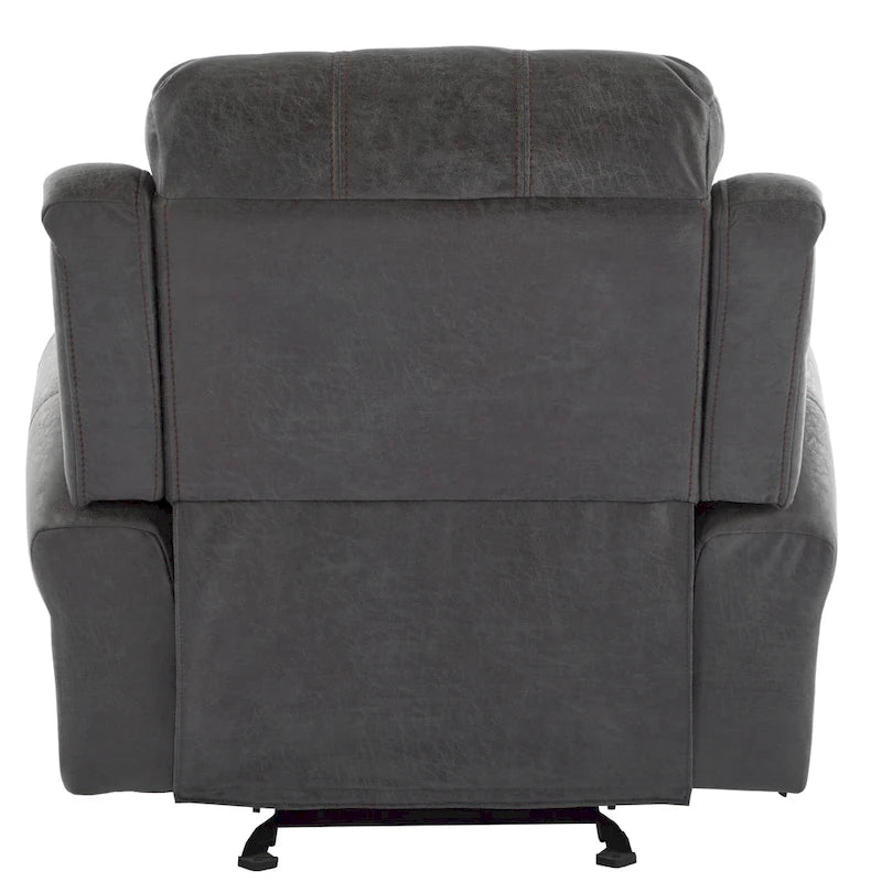 Charlie Bonded Leather Glider Recliner by Christopher Knight Home