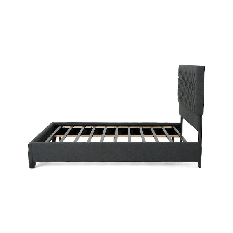 Kaelyn Upholstered Tufted Queen Bed Set by Christopher Knight Home