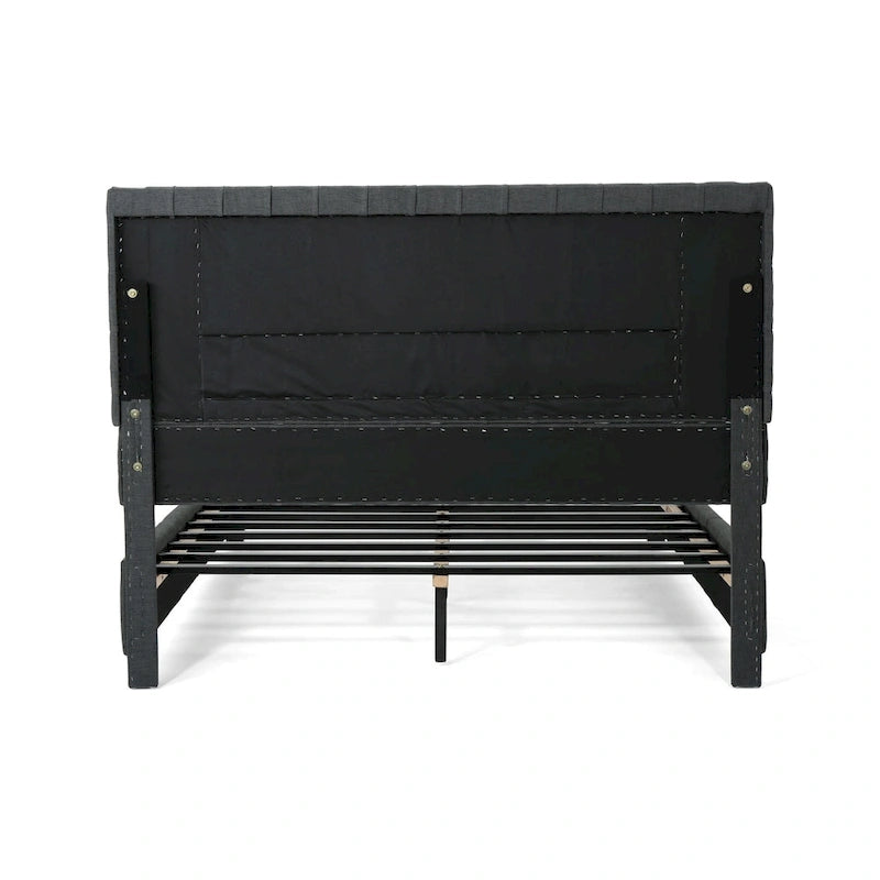 Kaelyn Upholstered Tufted Queen Bed Set by Christopher Knight Home