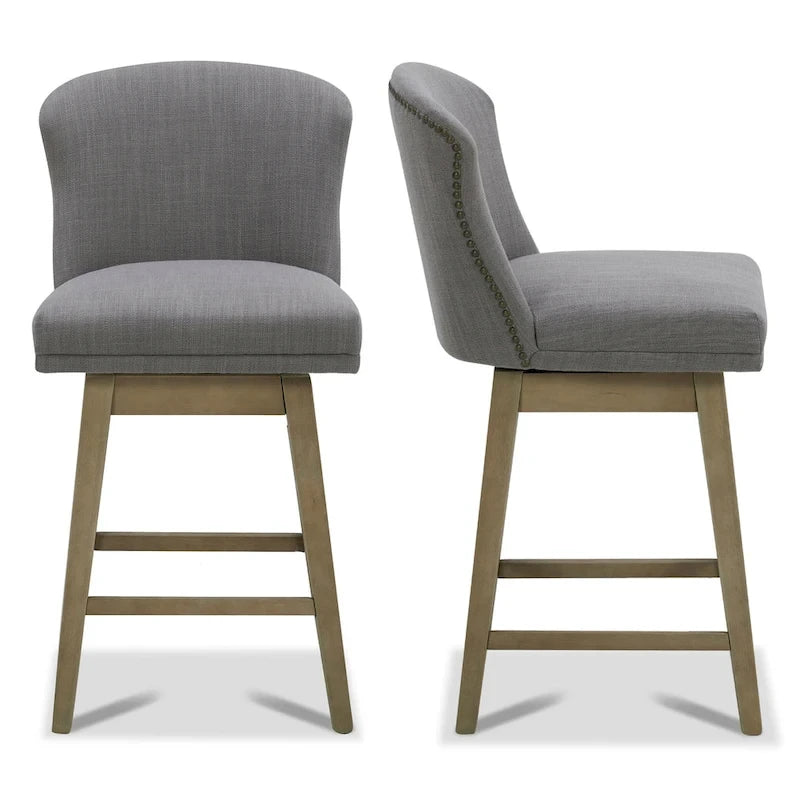 Mia Swivel Counter Stool Set of 2