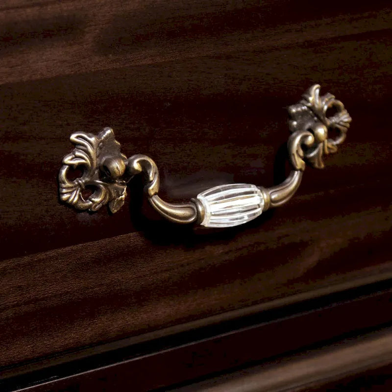 Vame Traditional 2-piece 9-Drawer Dresser and Mirror Set by Furniture of America