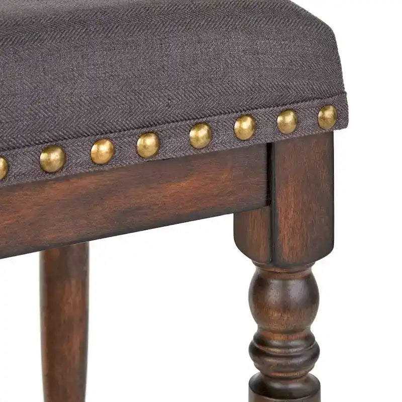 Lifestorey Grafton Turned Leg Counter Stool (Set of 2)